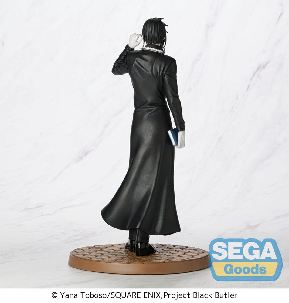 Black Butler: Boarding School Arc Luminasta PVC Statue Sebastian Michaelis 22 cm Prizefiguren Yokina