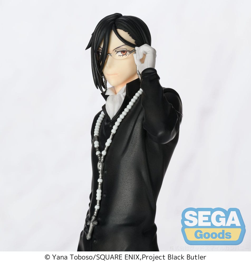 Black Butler: Boarding School Arc Luminasta PVC Statue Sebastian Michaelis 22 cm Prizefiguren Yokina