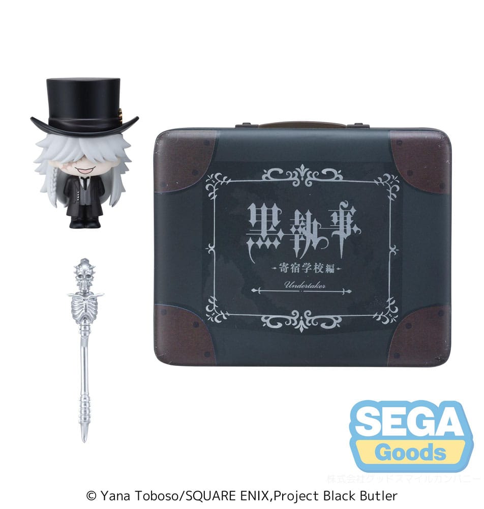 Black Butler: Boarding School Arc Petite World Memories Mini Figur Undertaker (EX) 8 cm Minifiguren Yokina