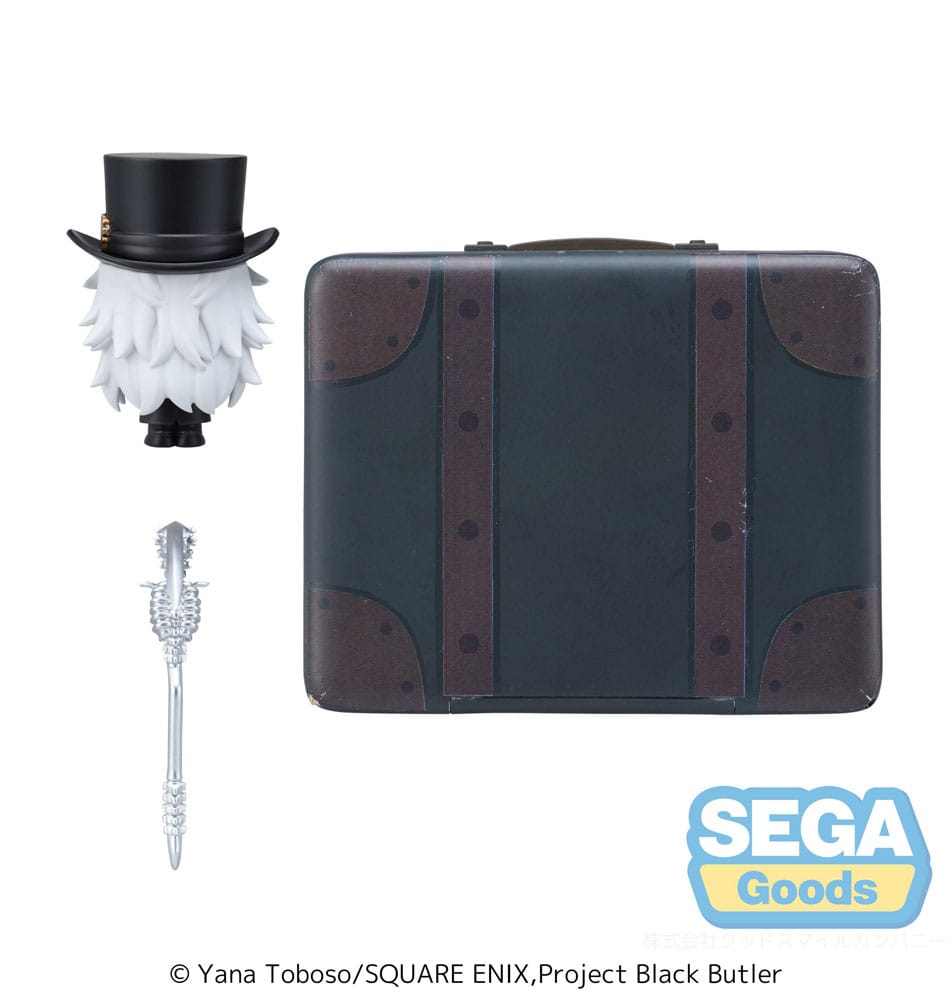Black Butler: Boarding School Arc Petite World Memories Mini Figur Undertaker (EX) 8 cm Minifiguren Yokina