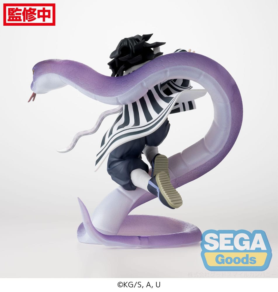 Demon Slayer: Kimetsu no Yaiba Xross Link Anime PVC Statue Obanai Iguro Hashira Training Arc 14 cm Prizefiguren Yokina