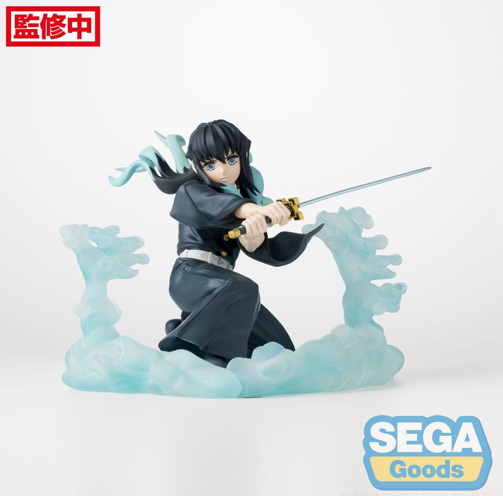 Demon Slayer: Kimetsu no Yaiba Xross Link Anime PVC Statue Muichiro Tokito Hashira Training Arc 11 cm Prizefiguren Yokina