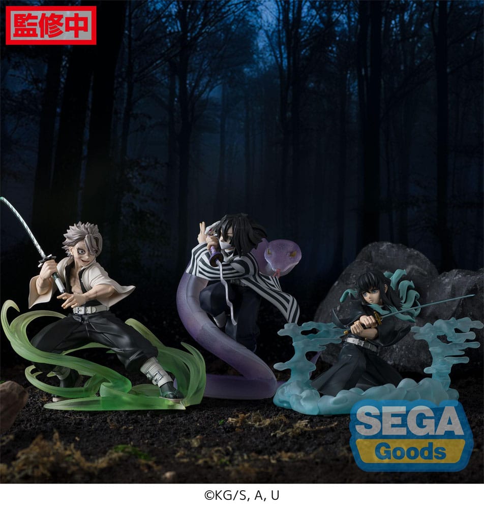 Demon Slayer: Kimetsu no Yaiba Xross Link Anime PVC Statue Muichiro Tokito Hashira Training Arc 11 cm Prizefiguren Yokina