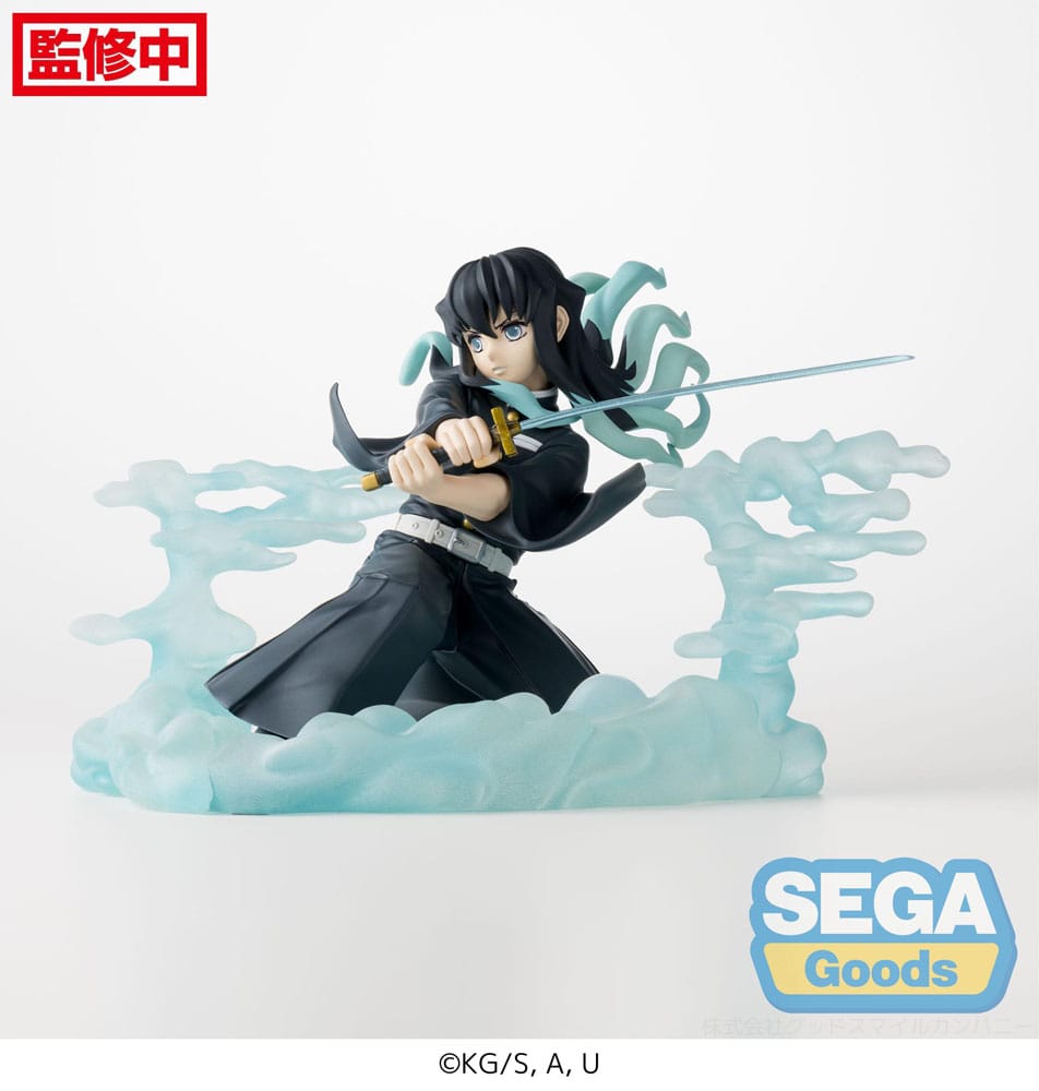 Demon Slayer: Kimetsu no Yaiba Xross Link Anime PVC Statue Muichiro Tokito Hashira Training Arc 11 cm Prizefiguren Yokina