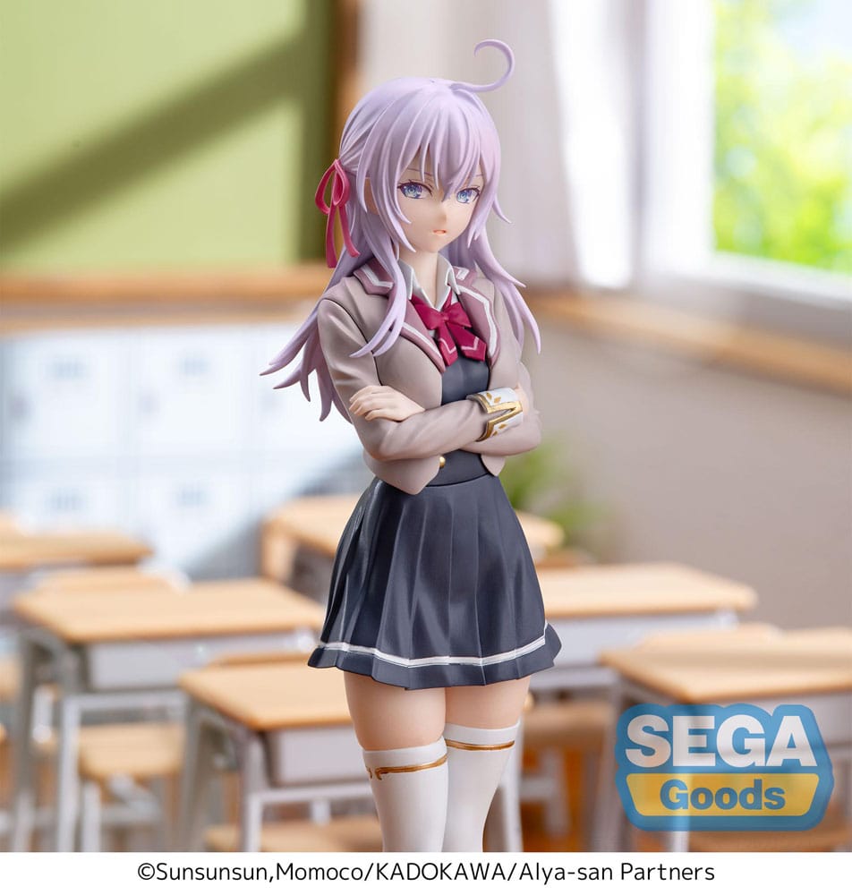 Alya Sometimes Hides Her Feelings in Russian Luminasta PVC Statue Alya Uniform Ver. 18 cm Prizefiguren Yokina