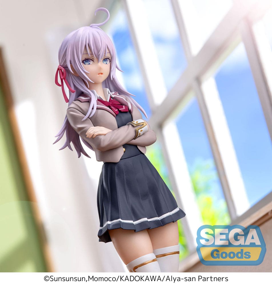 Alya Sometimes Hides Her Feelings in Russian Luminasta PVC Statue Alya Uniform Ver. 18 cm Prizefiguren Yokina