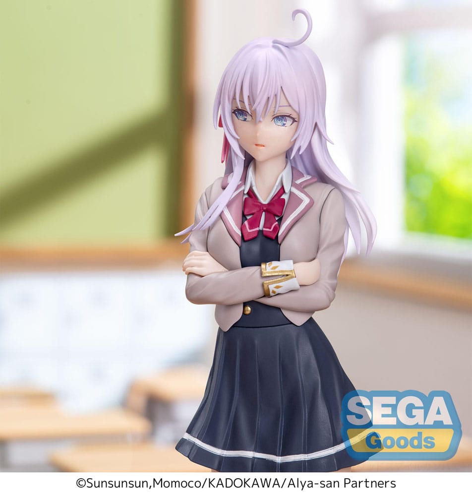 Alya Sometimes Hides Her Feelings in Russian Luminasta PVC Statue Alya Uniform Ver. 18 cm Prizefiguren Yokina