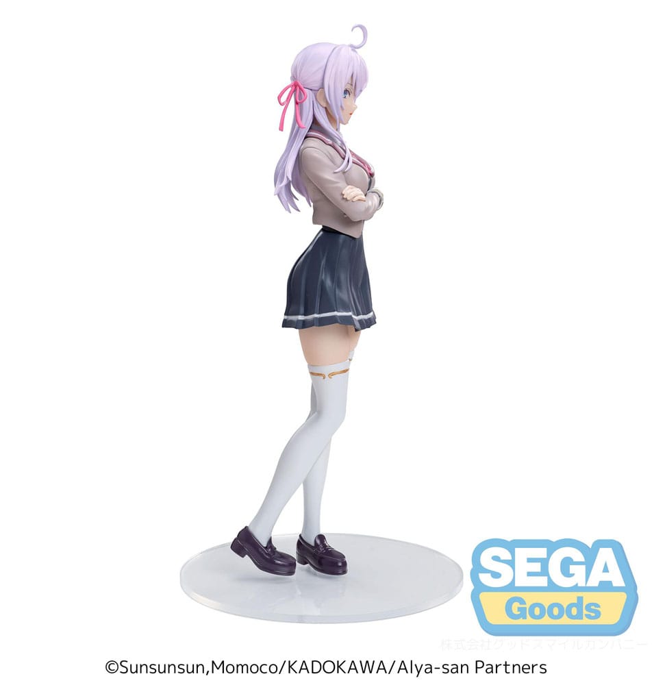 Alya Sometimes Hides Her Feelings in Russian Luminasta PVC Statue Alya Uniform Ver. 18 cm Prizefiguren Yokina