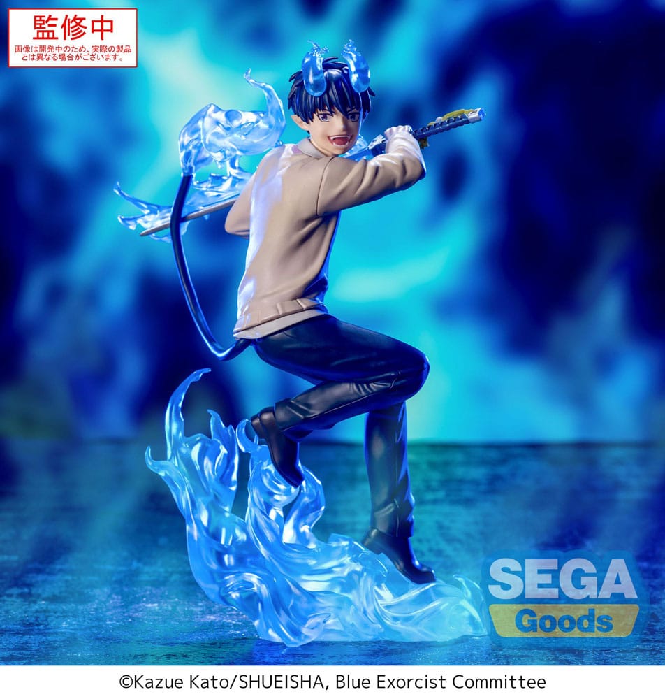 Blue Exorcist Shimane Illuminati Saga Xross Link PVC Statue Rin Okumura 18 cm Prizefiguren Yokina