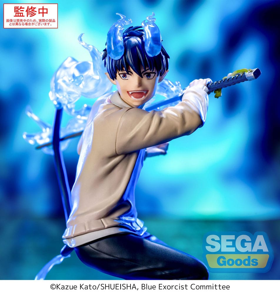 Blue Exorcist Shimane Illuminati Saga Xross Link PVC Statue Rin Okumura 18 cm Prizefiguren Yokina