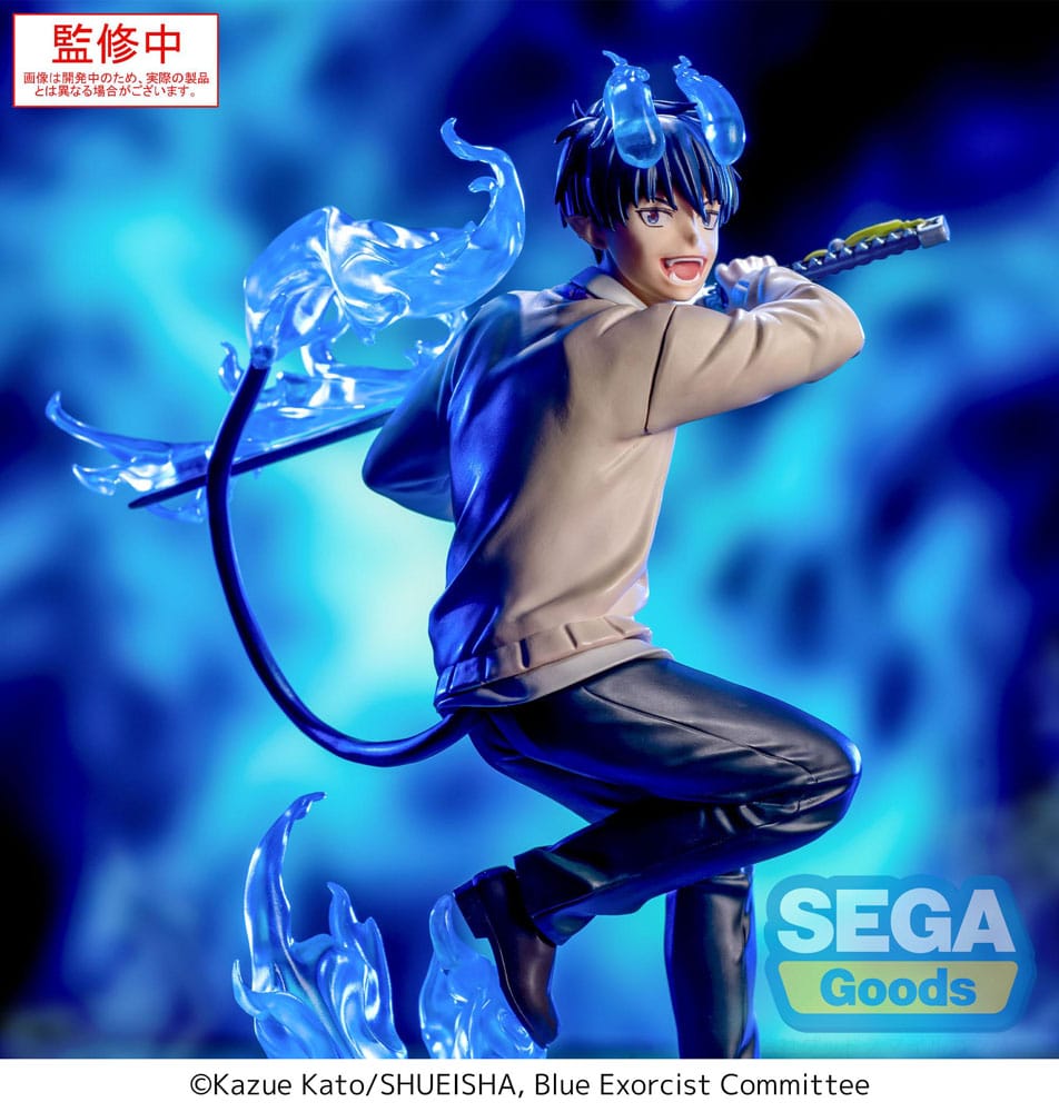 Blue Exorcist Shimane Illuminati Saga Xross Link PVC Statue Rin Okumura 18 cm Prizefiguren Yokina