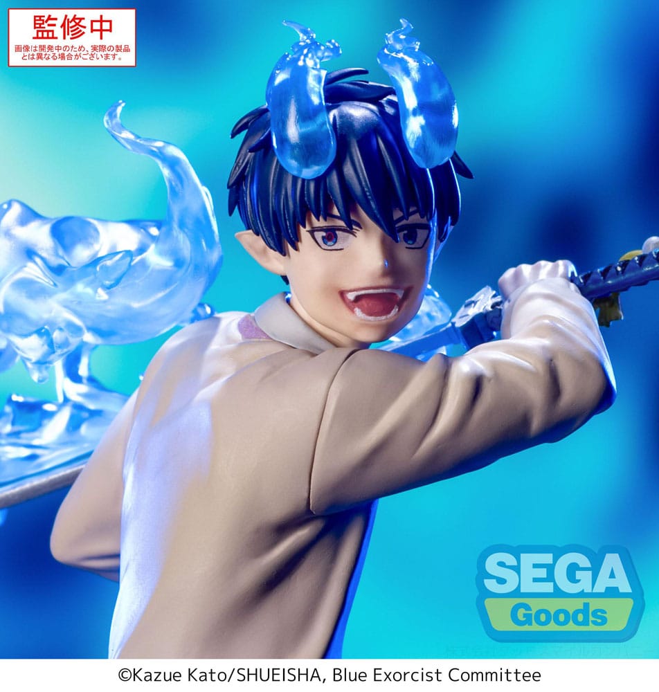 Blue Exorcist Shimane Illuminati Saga Xross Link PVC Statue Rin Okumura 18 cm Prizefiguren Yokina