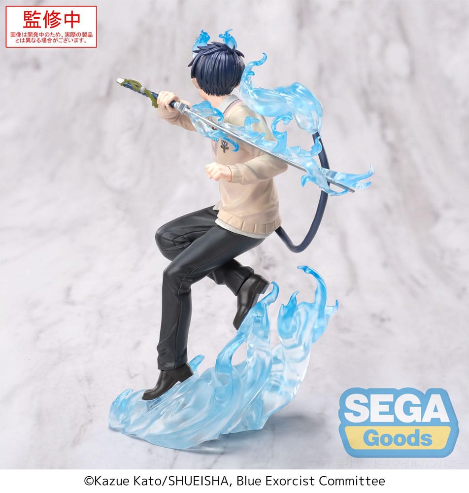 Blue Exorcist Shimane Illuminati Saga Xross Link PVC Statue Rin Okumura 18 cm Prizefiguren Yokina