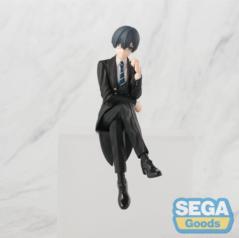 Black Butler: Boarding School Arc PM Perching PVC Statue Ciel Phantomhive 14 cm Prizefiguren Yokina