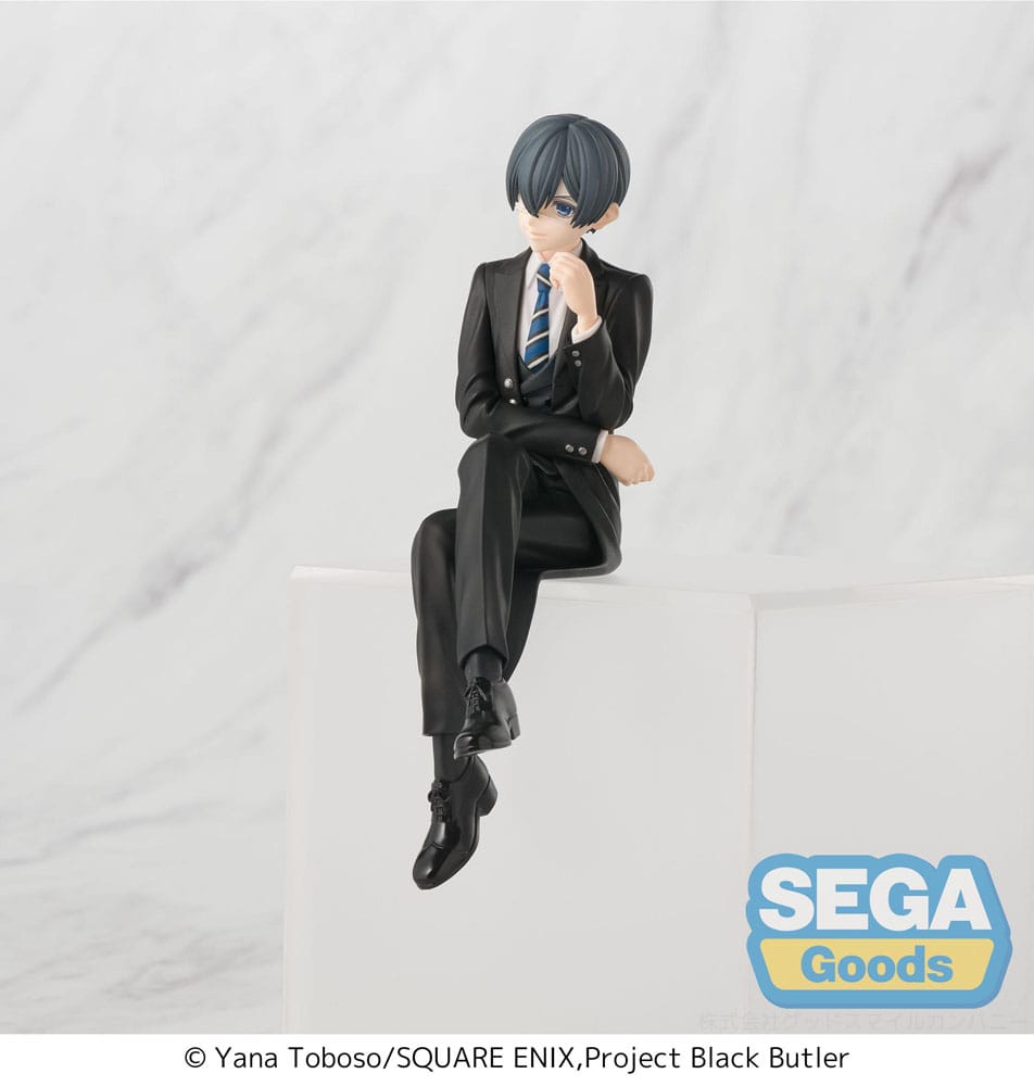 Black Butler: Boarding School Arc PM Perching PVC Statue Ciel Phantomhive 14 cm Prizefiguren Yokina