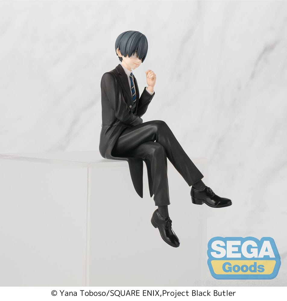Black Butler: Boarding School Arc PM Perching PVC Statue Ciel Phantomhive 14 cm Prizefiguren Yokina