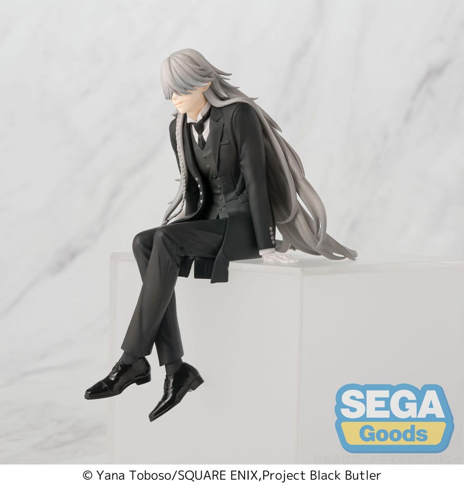 Black Butler: Boarding School Arc PM Perching PVC Statue Undertaker 13 cm Prizefiguren Yokina