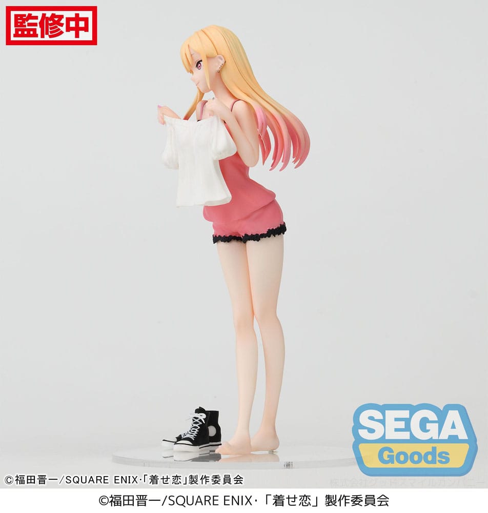 My Dress-Up Darling Luminasta PVC Statue Marin Kitagawa Trying On 18 cm Prizefiguren Yokina