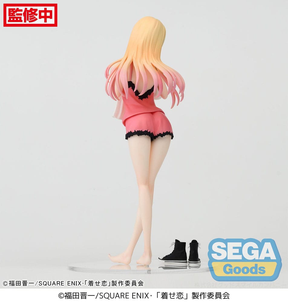 My Dress-Up Darling Luminasta PVC Statue Marin Kitagawa Trying On 18 cm Prizefiguren Yokina