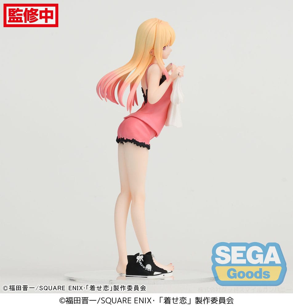 My Dress-Up Darling Luminasta PVC Statue Marin Kitagawa Trying On 18 cm Prizefiguren Yokina