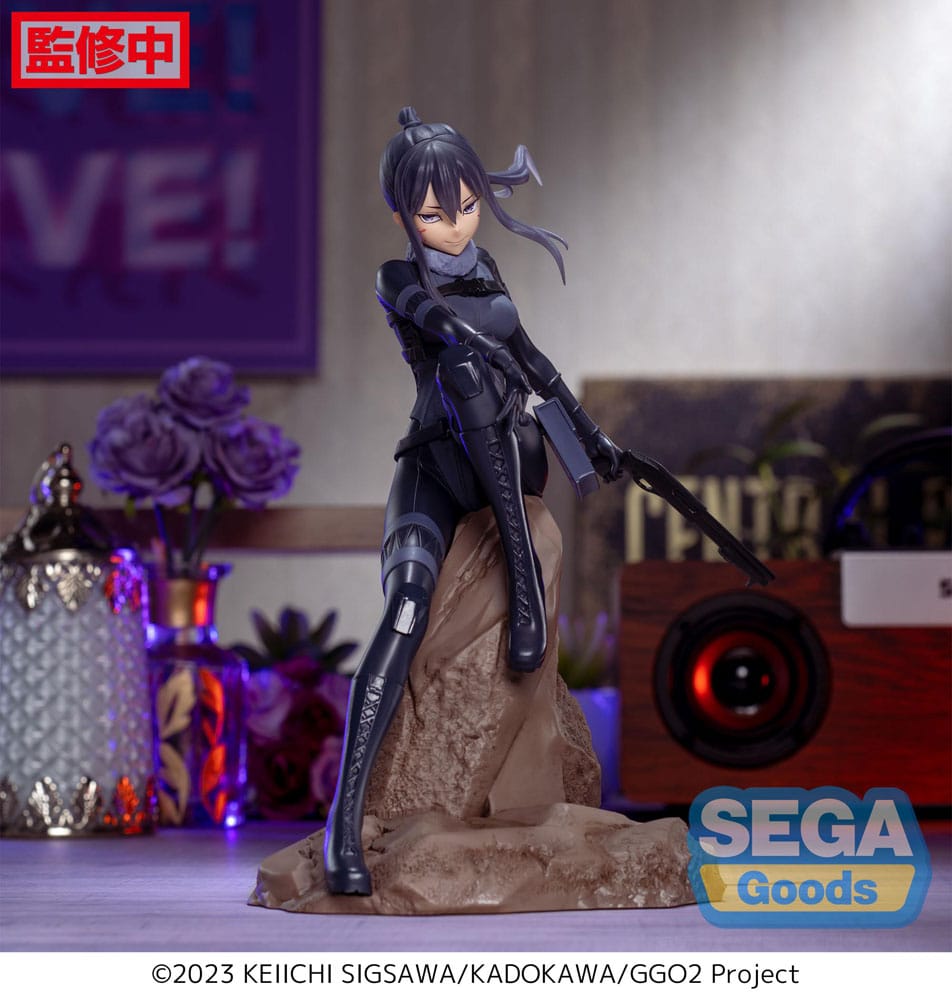 Sword Art Online Alternative: Gun Gale Online II Luminasta PVC Statue Pitohui 20 cm Prizefiguren Yokina
