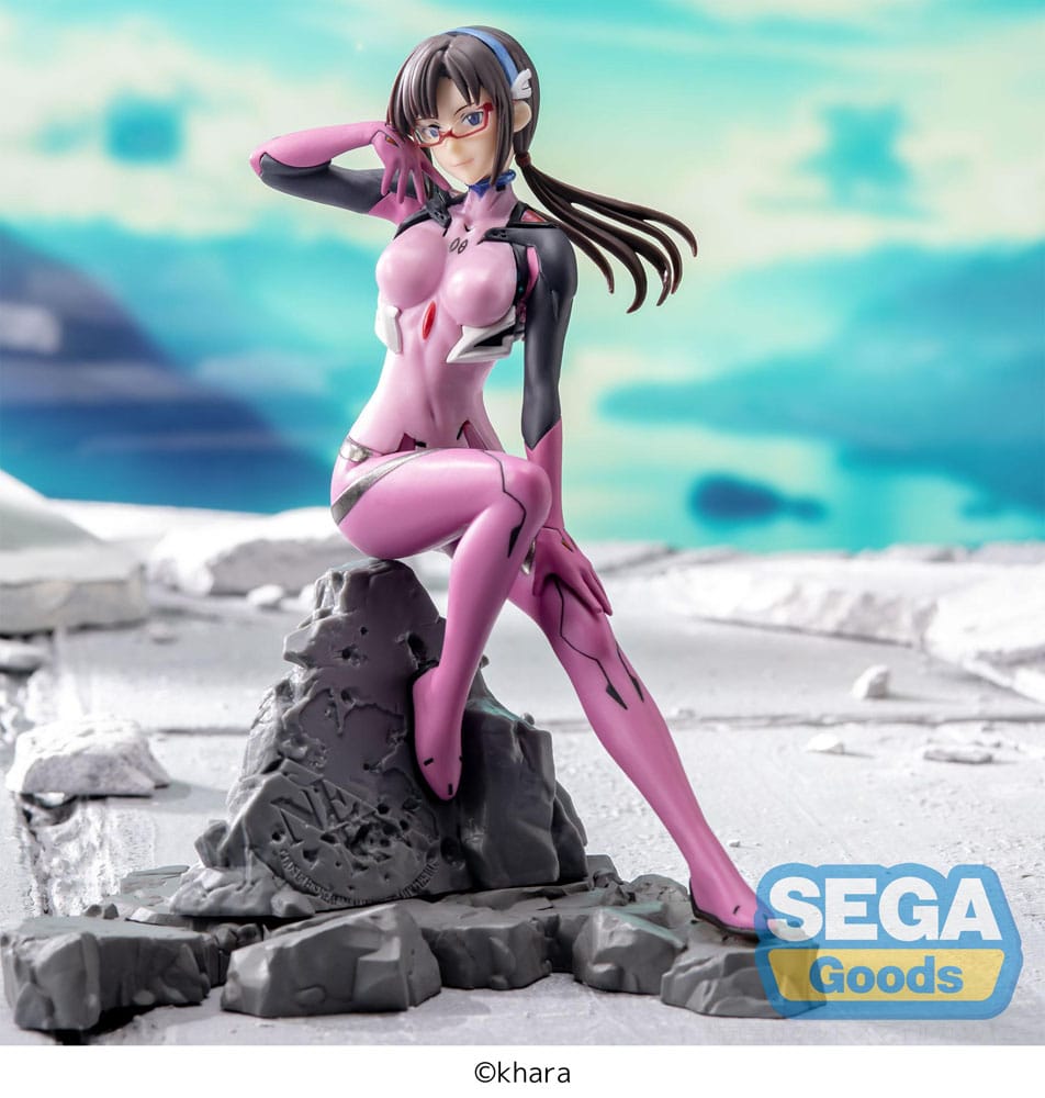 Evangelion: 3.0+1.0 Thrice Upon a Time Luminasta PVC Statue Mari Makinami Illustrious Vignetteum 30th Anniversary Ver. 18 cm Prizefiguren Yokina