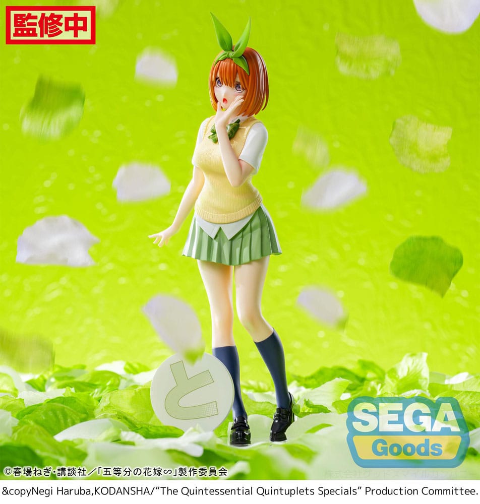 The Quintessential Quintuplets Specials Luminasta PVC Statue Yotsuba Nakano 20 cm Prizefiguren Yokina