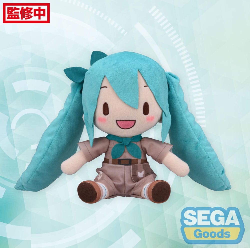 Hatsune Miku Fuwa Petit Plüschfigur Hatsune Miku Going Out Series Zoo Ver. M 22 cm Plüschtier Yokina