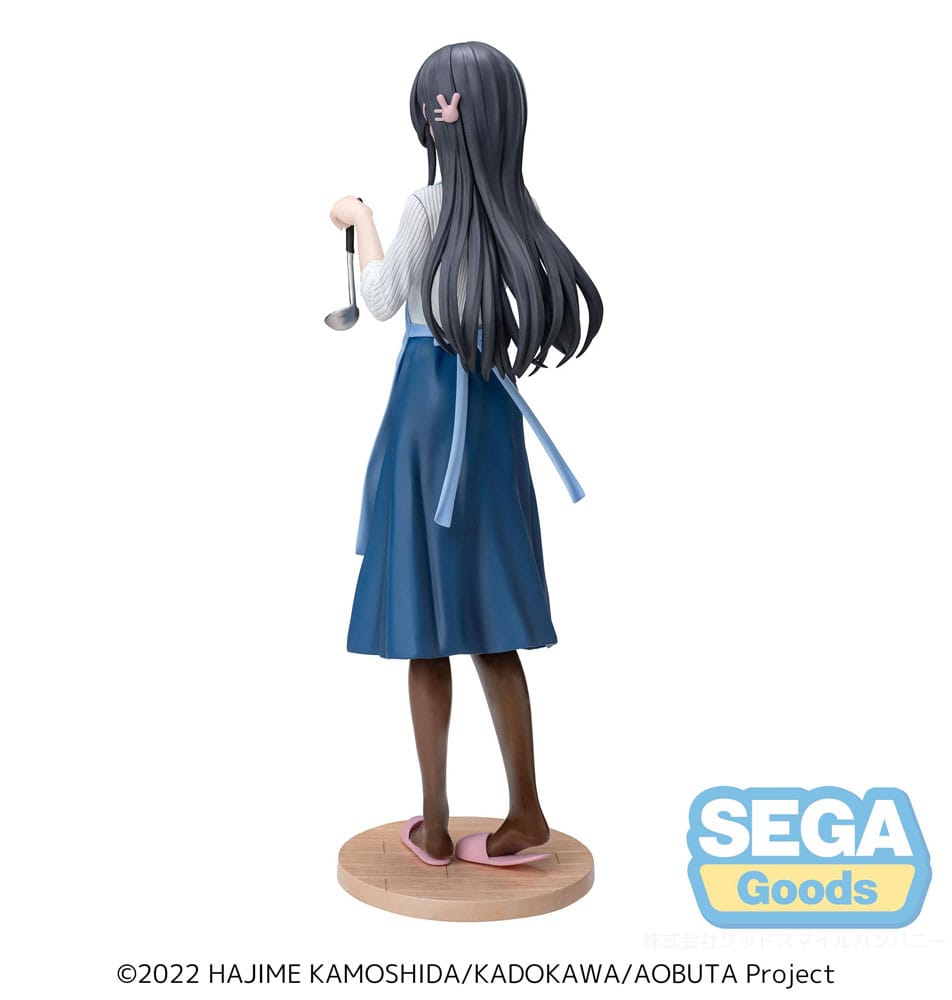 Rascal Does Not Dream of Bunny Girl Senpai Luminasta PVC Statue Mai Sakurajima Apron 14 cm Prizefiguren Yokina