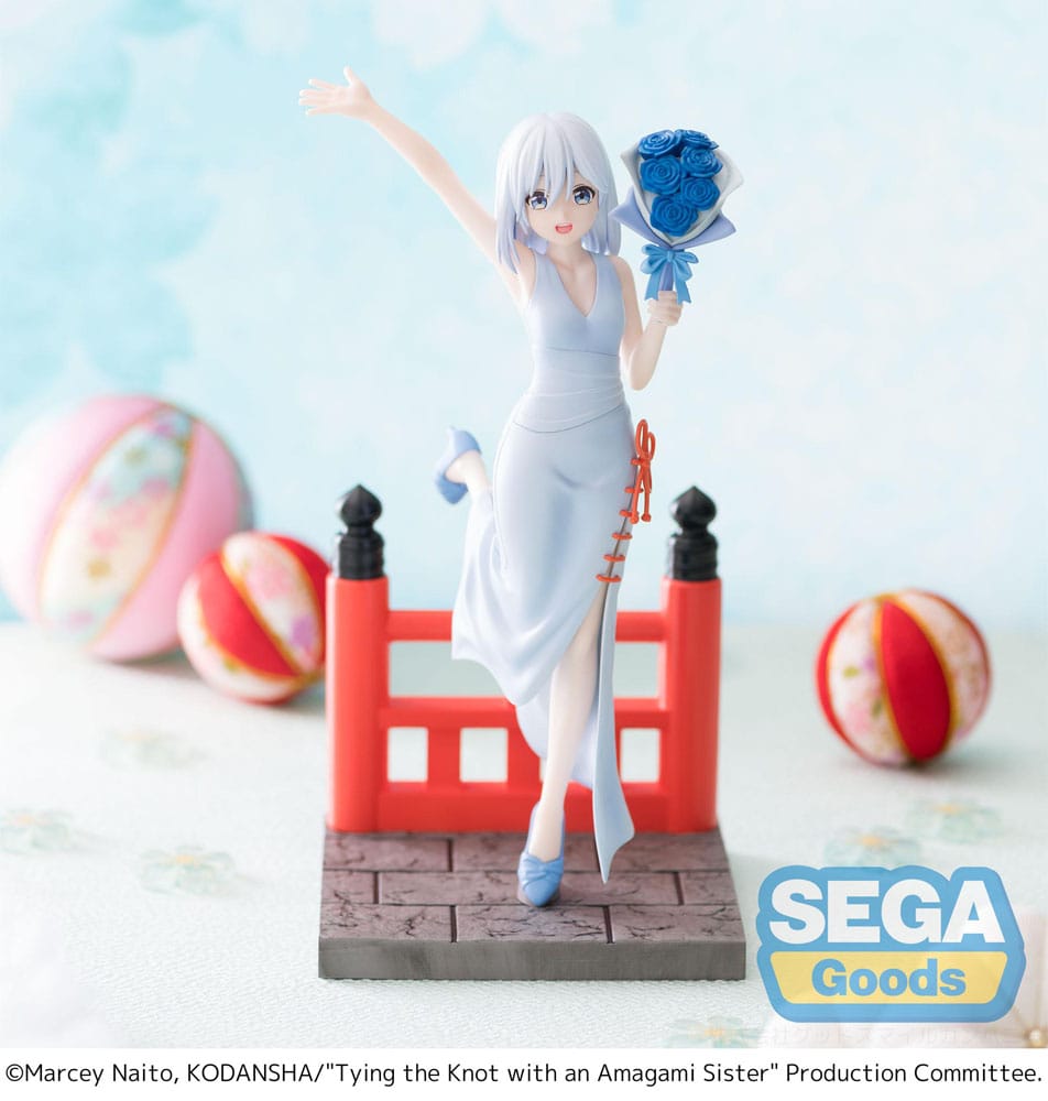 Tying the Knot with an Amagami Sister Luminasta PVC Statue Asahi Amagami 18 cm Prizefiguren Yokina