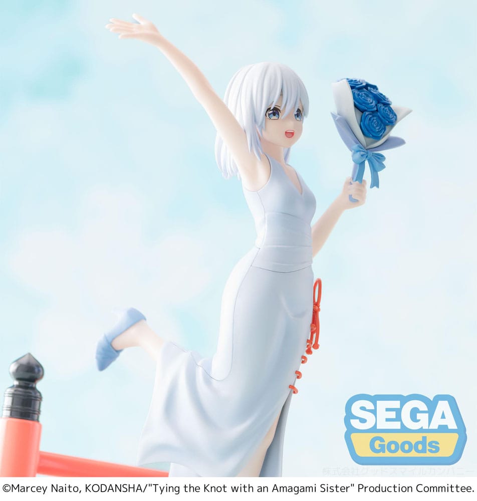 Tying the Knot with an Amagami Sister Luminasta PVC Statue Asahi Amagami 18 cm Prizefiguren Yokina