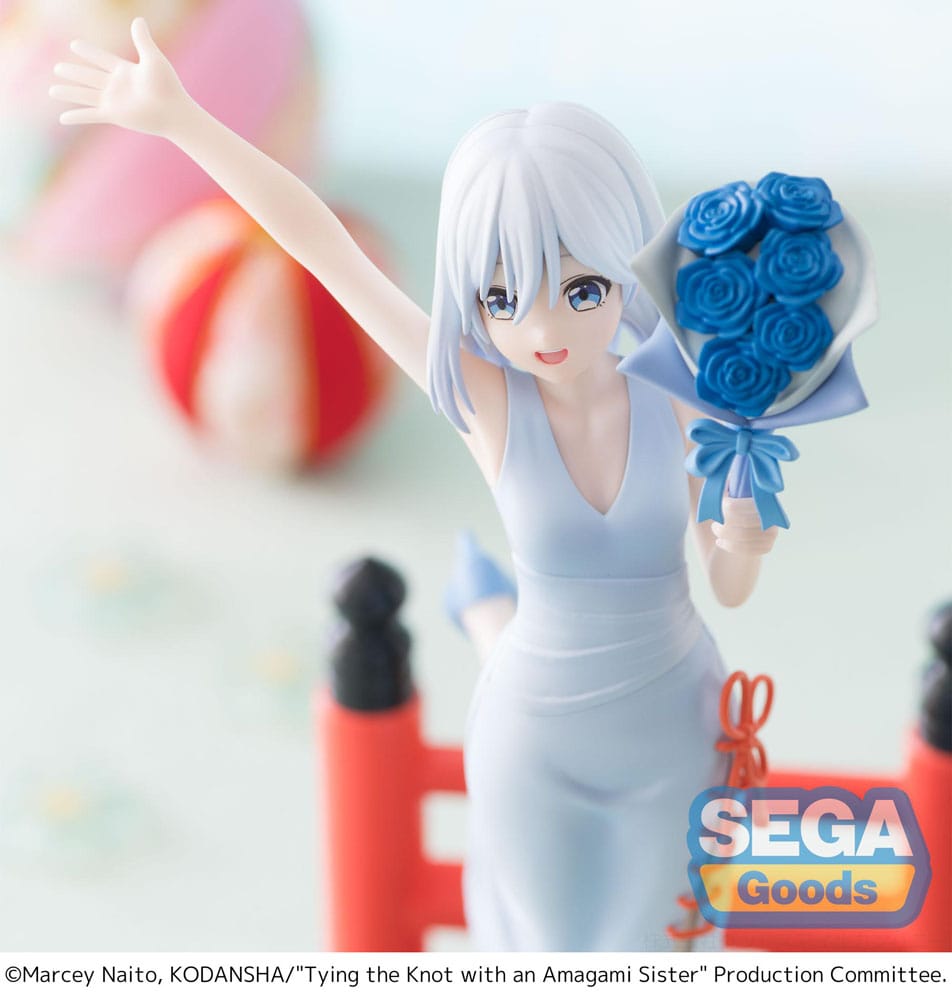 Tying the Knot with an Amagami Sister Luminasta PVC Statue Asahi Amagami 18 cm Prizefiguren Yokina