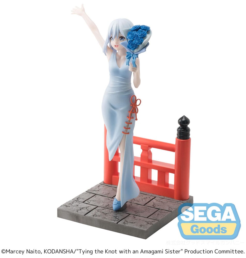 Tying the Knot with an Amagami Sister Luminasta PVC Statue Asahi Amagami 18 cm Prizefiguren Yokina