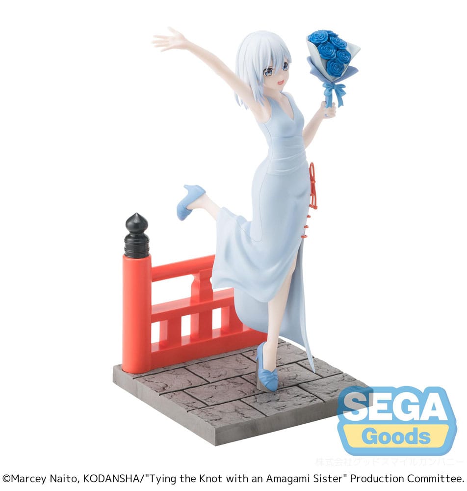 Tying the Knot with an Amagami Sister Luminasta PVC Statue Asahi Amagami 18 cm Prizefiguren Yokina