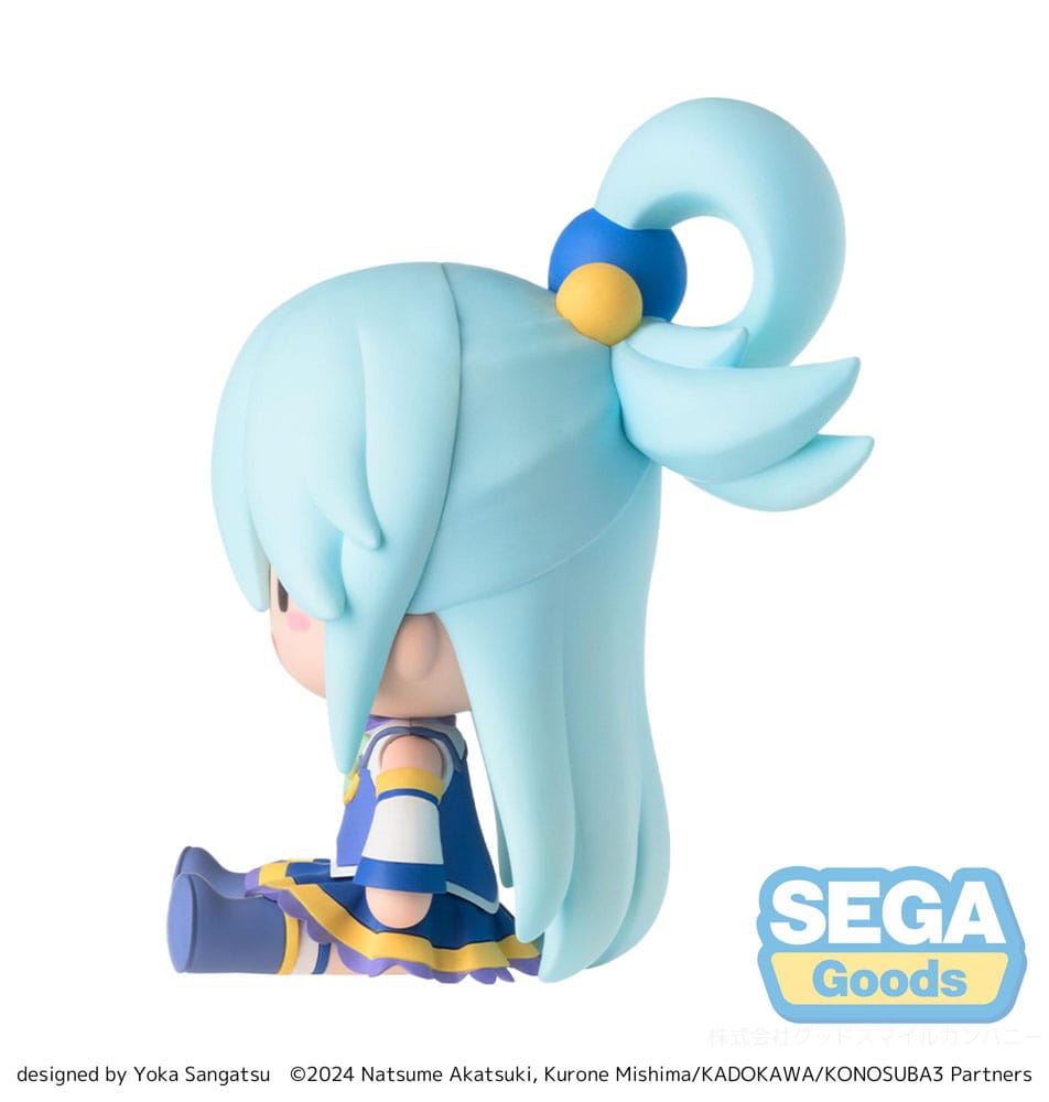 Konosuba God´s blessing on this wonderful world! 3 Fuwa Petit Chibi Figur Aqua 10 cm Minifiguren Yokina