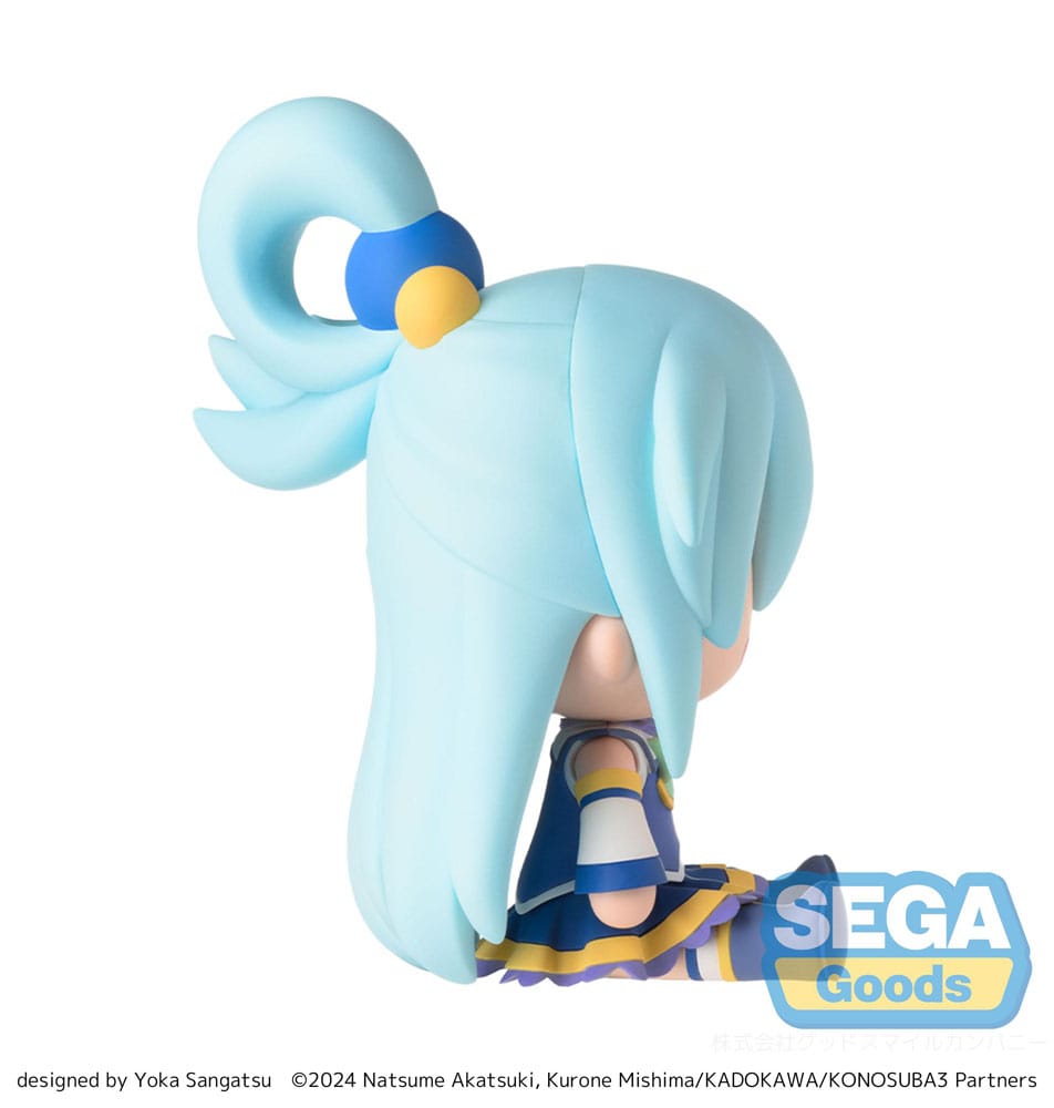 Konosuba God´s blessing on this wonderful world! 3 Fuwa Petit Chibi Figur Aqua 10 cm Minifiguren Yokina