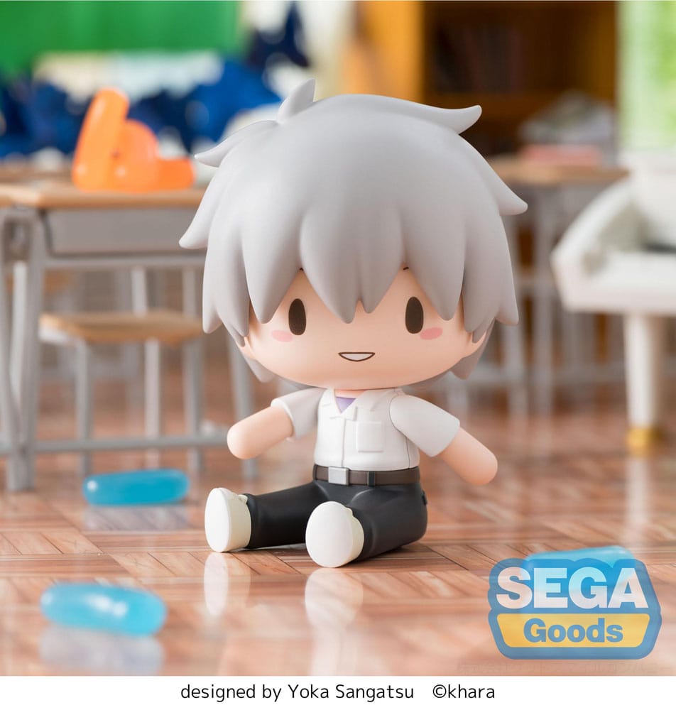 Evangelion: New Theatrical Edition Fuwa Petit Chibi Figur Kaworu 8 cm Minifiguren Yokina