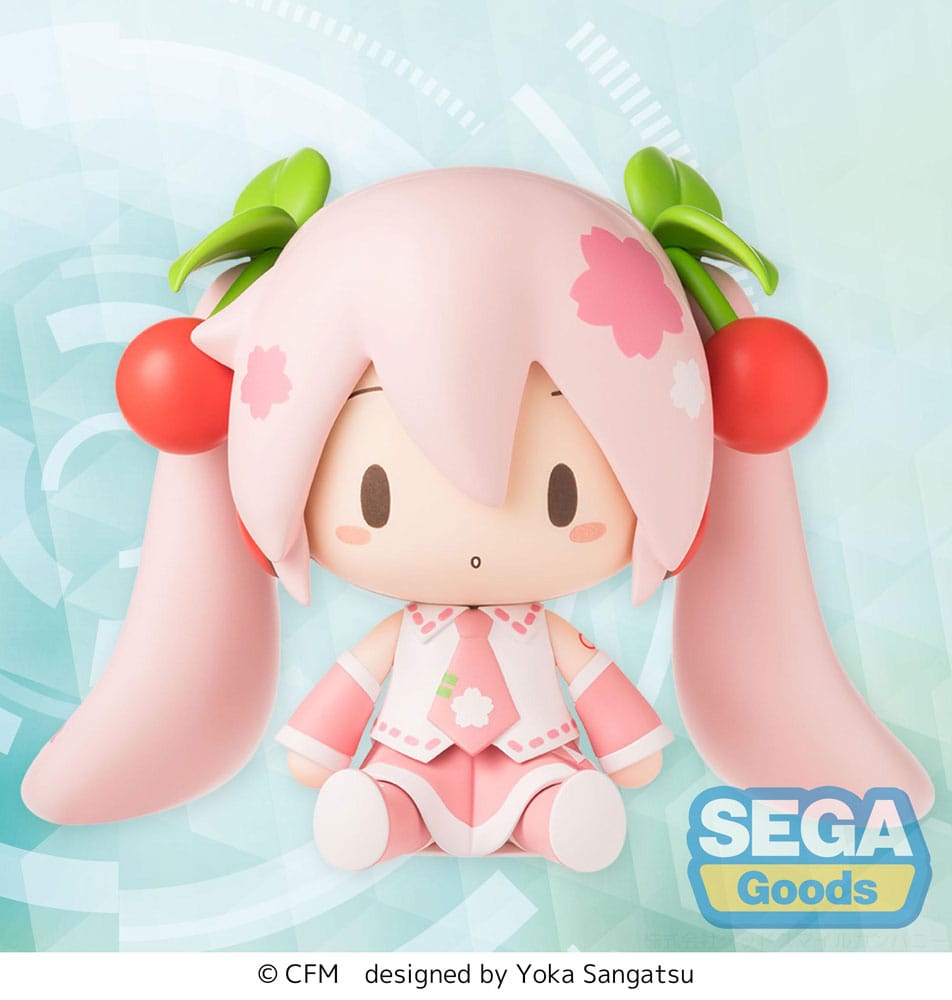 Character Vocal Series 01: Hatsune Miku Fuwa Petit Chibi Figur Sakura Miku 8 cm Minifiguren Yokina