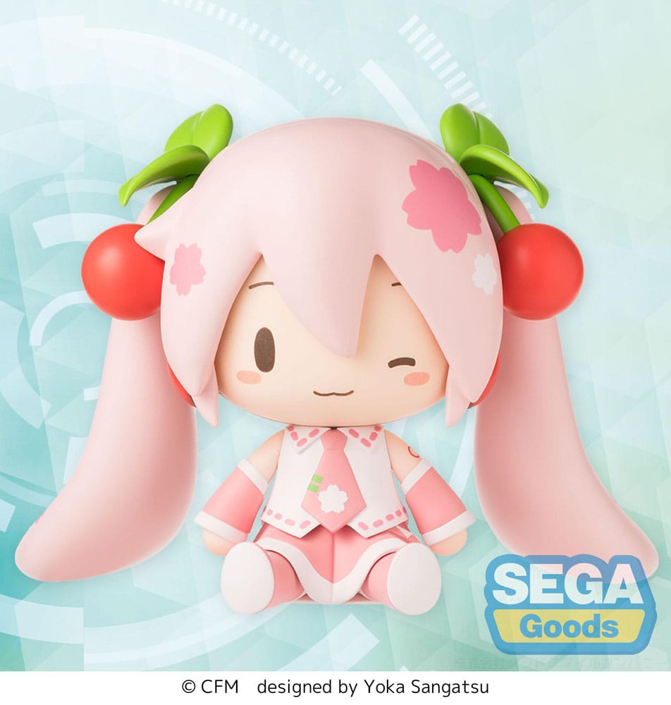 Character Vocal Series 01: Hatsune Miku Fuwa Petit Chibi Figur Sakura Miku 8 cm Minifiguren Yokina