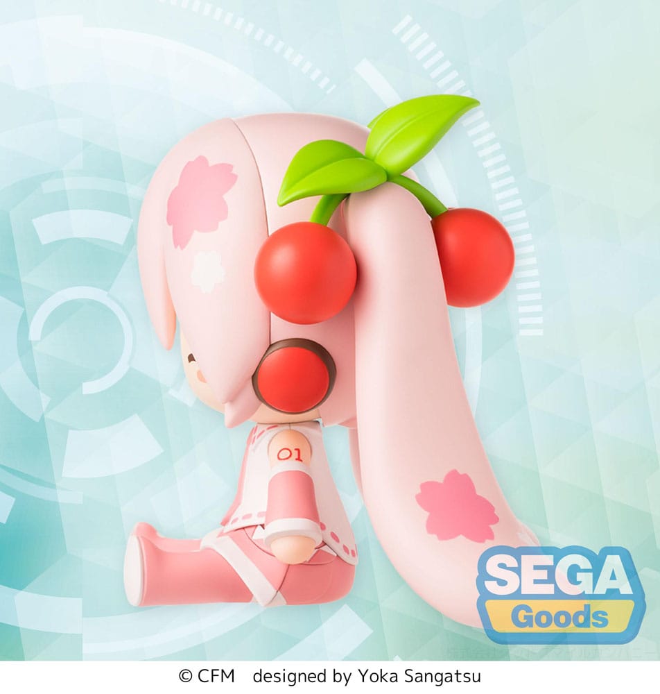 Character Vocal Series 01: Hatsune Miku Fuwa Petit Chibi Figur Sakura Miku 8 cm Minifiguren Yokina