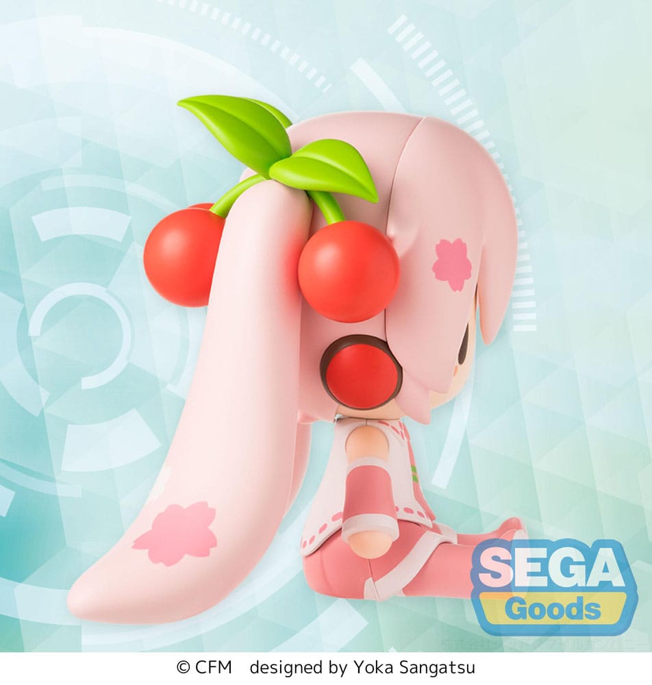 Character Vocal Series 01: Hatsune Miku Fuwa Petit Chibi Figur Sakura Miku 8 cm Minifiguren Yokina