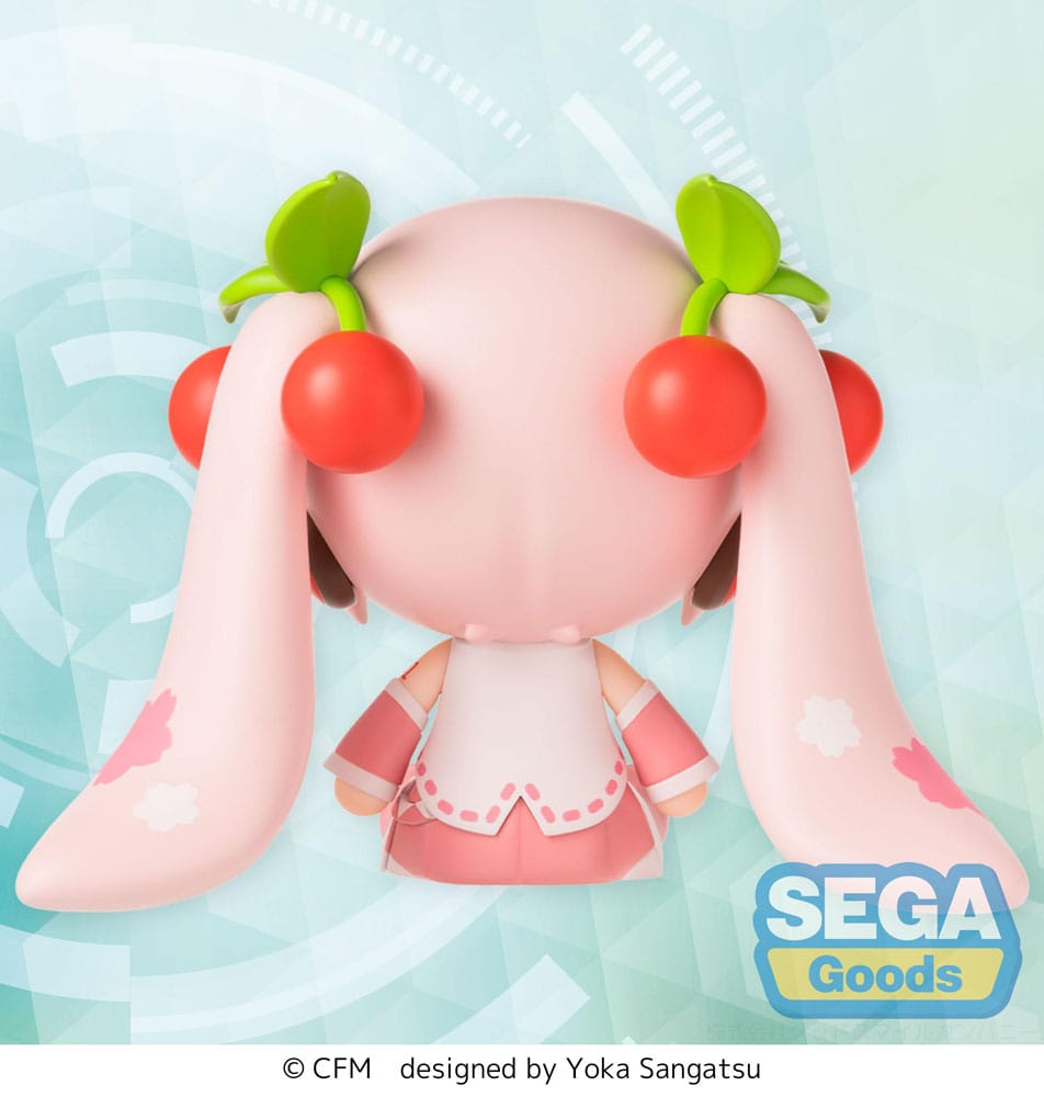 Character Vocal Series 01: Hatsune Miku Fuwa Petit Chibi Figur Sakura Miku 8 cm Minifiguren Yokina