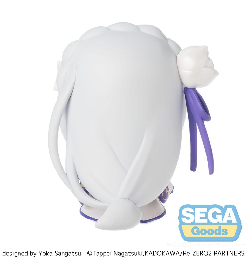 Re:Zero Starting Life in Another World Fuwa Petit Chibi Figur Emilia 8 cm Minifiguren Yokina