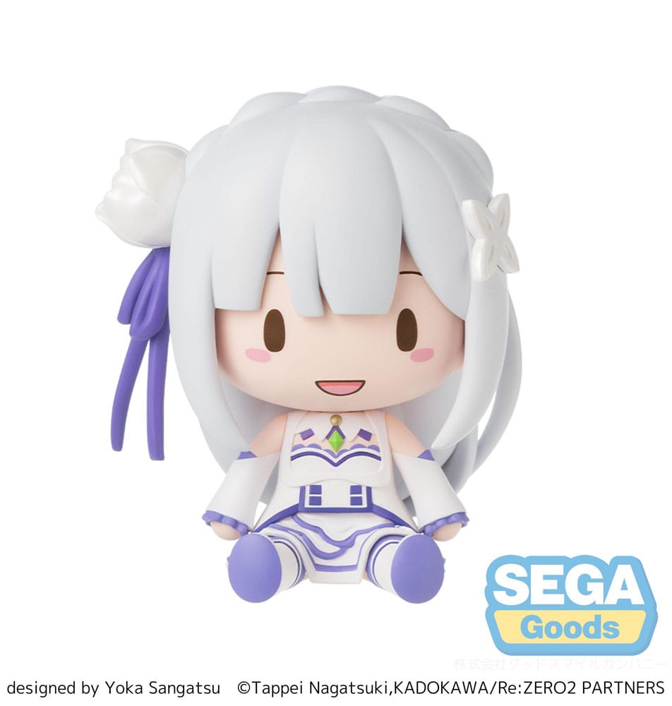 Re:Zero Starting Life in Another World Fuwa Petit Chibi Figur Emilia 8 cm Minifiguren Yokina