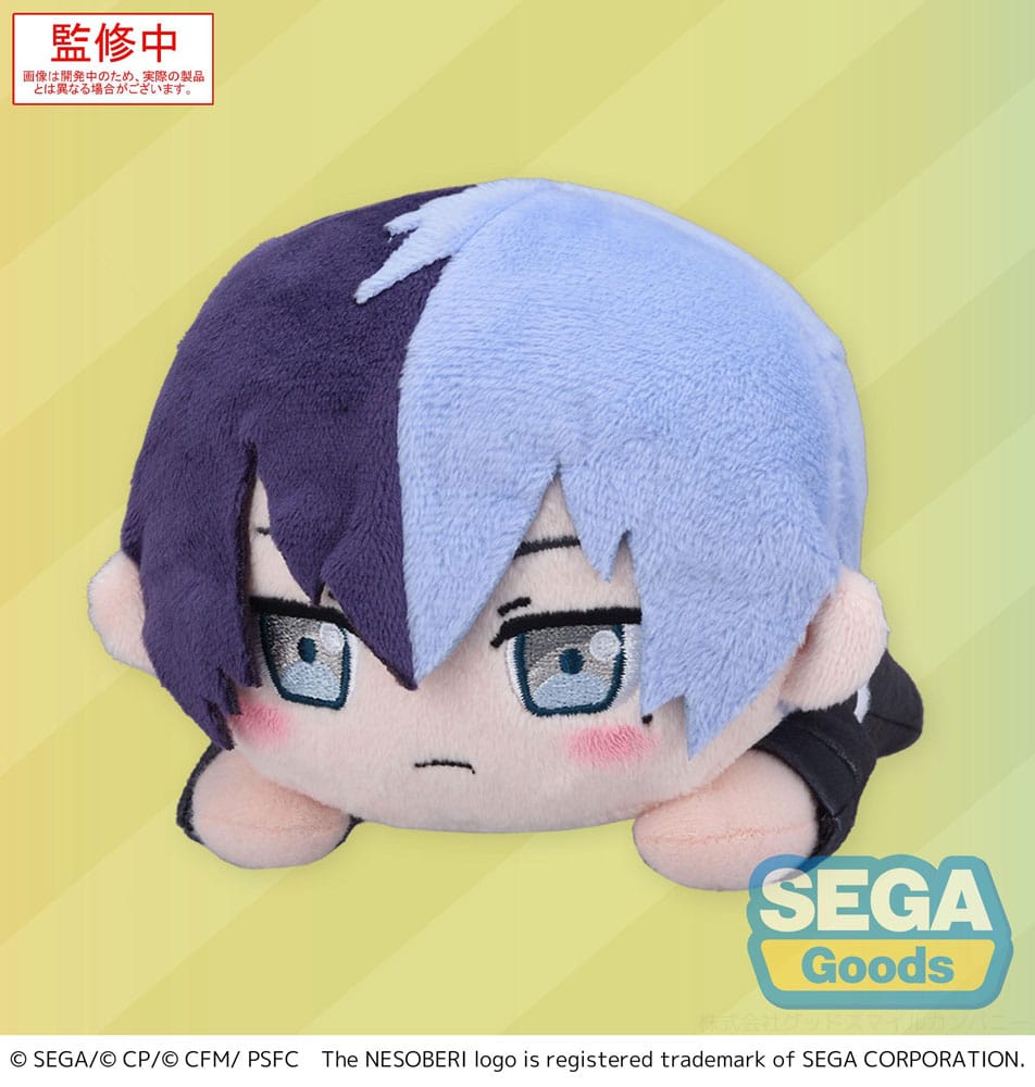 COLORFUL STAGE! The Movie: A Miku Who Can't Sing Nesoberi Lay-Down Plüschfigur Aoyagi Toya 16 cm Plüschtier Yokina