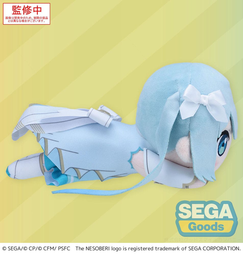 COLORFUL STAGE! The Movie: A Miku Who Can't Sing Nesoberi Lay-Down Plüschfigur Hatsune Miku Unshuttered Sekai 16 cm Plüschtier Yokina