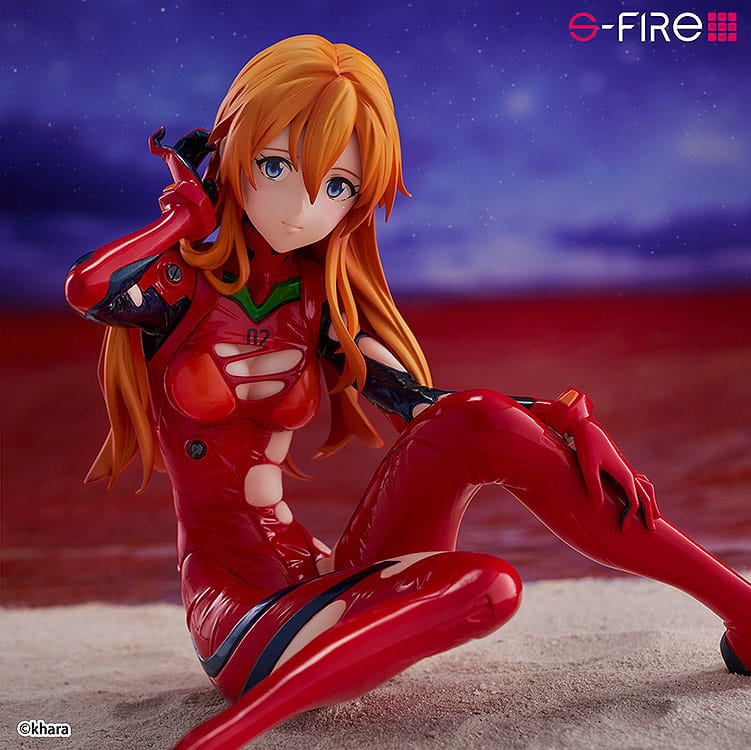 Rebuild of Evangelion S-Fire PVC Statue 1/7 Asuka Langley 12 cm Scalefiguren Yokina