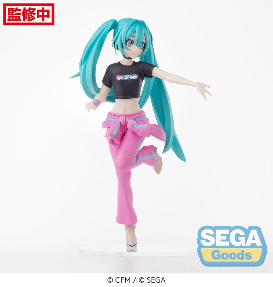 Hatsune Miku x Love and Berry Dress Up and Dance! Desktop x Decorate Collections PVC Statue Hatsune Miku Berry Costume Ver. 17 cm Prizefiguren Yokina