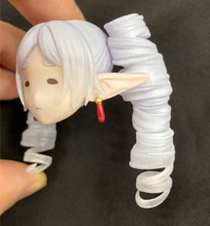 Frieren: Beyond Journey's End PM Perching PVC Statue I have ringlets now Clear Ver. heo Exclusive 10 cm Prizefiguren Yokina