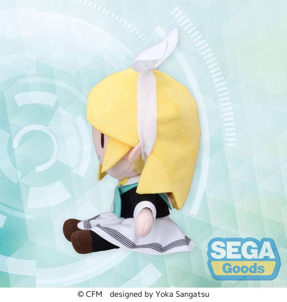 Character Vocal Series 02: Kagamine Rin/Len Fuwa Petit Mini Plüschfigur Kagamine Rin Uniform Ver. (EX) 16 cm Plüschtier Yokina